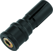 Load image into Gallery viewer, BikeMaster Adapter 7/8in Barend Mirror - Black - Main Product View