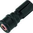 Load image into Gallery viewer, BikeMaster Adapter for 1in Barend Mirror - Black - Main Product View