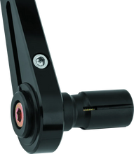Load image into Gallery viewer, BikeMaster Adapter for 1in Barend Mirror - Black - Side View