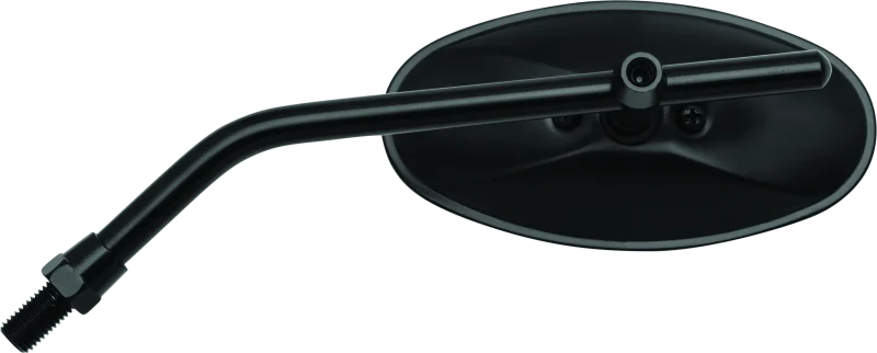BikeMaster Adjustable Oval Mirror 10mm - Each - Black - Main Product View