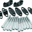 Load image into Gallery viewer, BikeMaster Aluminum Handlebar Risers 7/8in - Black