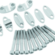 Load image into Gallery viewer, BikeMaster Aluminum Handlebar Risers 7/8in - Silver