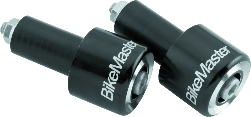 BikeMaster Anodized Aluminum Barend Pair - Black