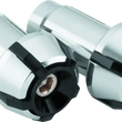 Load image into Gallery viewer, BikeMaster Anti-Vibration Bar Ends - Black/Silver