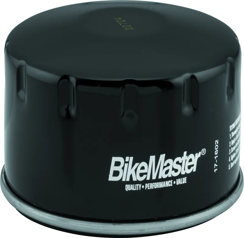 BikeMaster BMW BM-164 Oil Filter - Black
