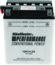 Load image into Gallery viewer, BikeMaster Battery - 12N14-3A