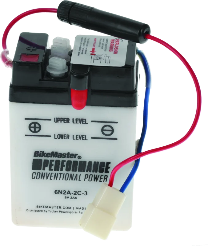 BikeMaster Battery - 6N2A-2C-3