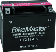 Load image into Gallery viewer, BikeMaster Battery - BTX12-BS