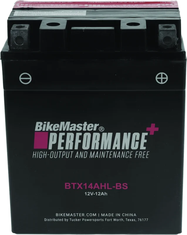 BikeMaster Battery - BTX14AHL-BS