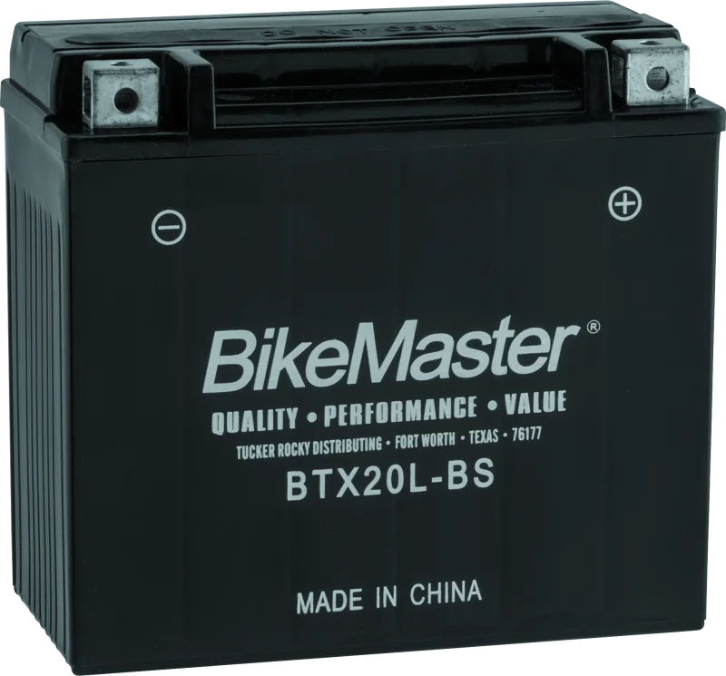 BikeMaster Battery - BTX20L-BS