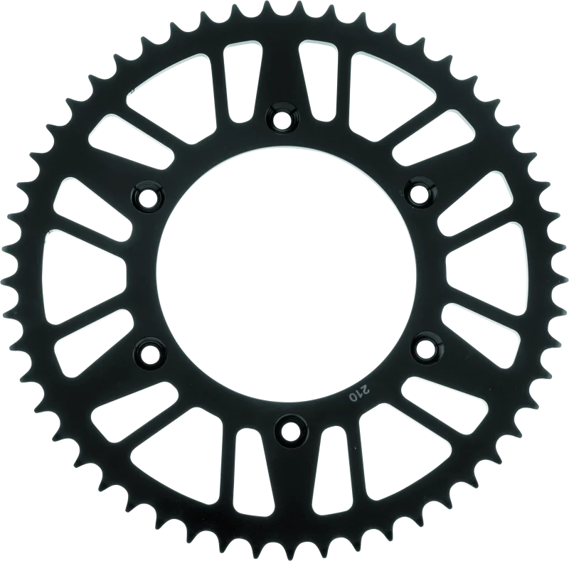 BikeMaster Beta Rear Steel Sprocket 520 52T - Black - Main Product View