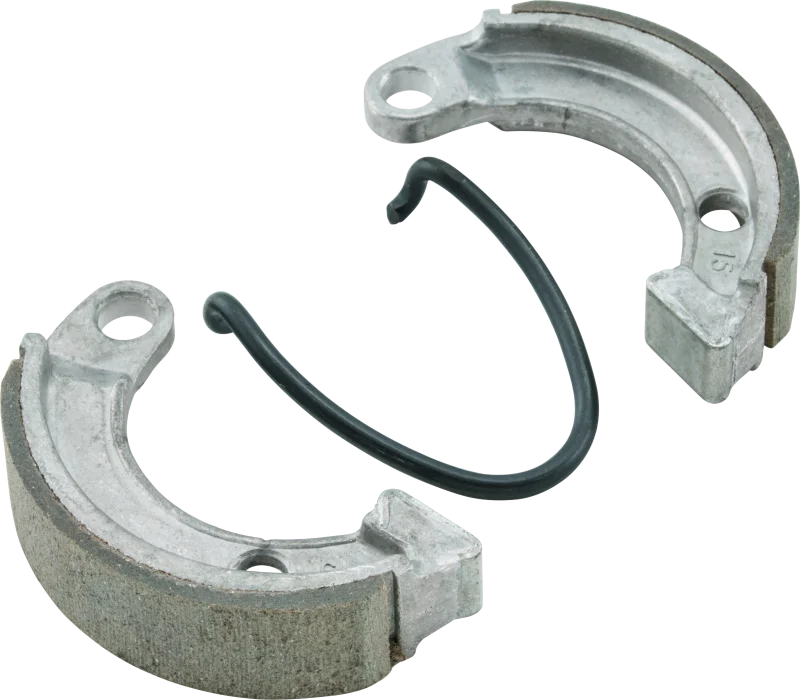 BikeMaster Brake Shoes fits 2004-2009 / 2011-2021 / 2025 Honda CRF50F / 1979-1981 Honda NA50 / 1983-1987 Honda NB50 Aero /...