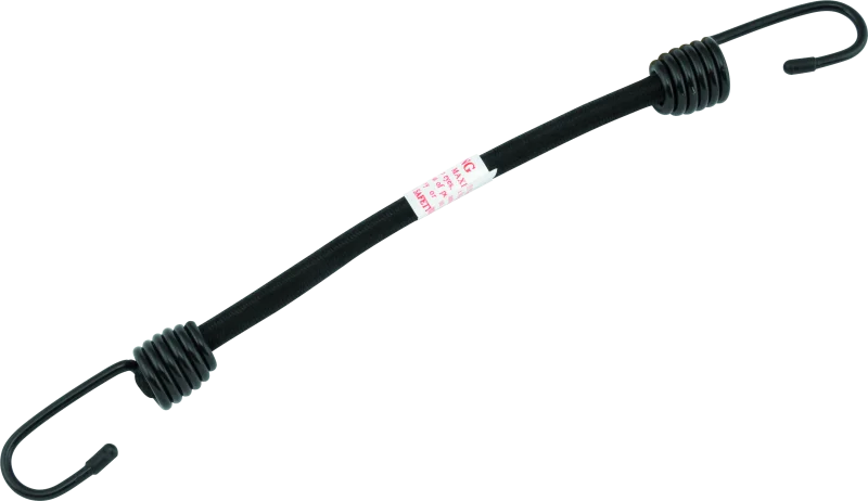 BikeMaster Bungee 12in Heavy Duty 2 Hook Black