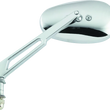Load image into Gallery viewer, BikeMaster Harley Highrise Mirror 6-1/16in Stem - Each - Chrome