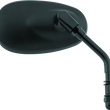 Load image into Gallery viewer, BikeMaster Harley Oval Mini Mirror - Each - Matte Black