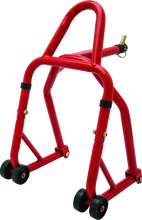 Load image into Gallery viewer, BikeMaster Head Lift Stand - Front - Side View