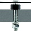 Load image into Gallery viewer, BikeMaster Heavy Duty Wheel Chock - Silver - Side View