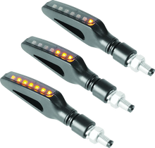 Load image into Gallery viewer, BikeMaster Hollow Sequential Turn Signal - Side View