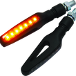 Load image into Gallery viewer, BikeMaster Hollow Sequential Turn Signal - Detail View