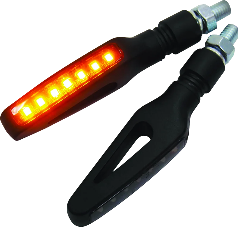 BikeMaster Hollow Sequential Turn Signal - Detail View