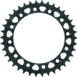 Load image into Gallery viewer, BikeMaster Honda Rear Steel Sprocket 520 38T - Black