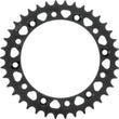 Load image into Gallery viewer, BikeMaster Honda Rear Steel Sprocket 520 44T - Black - Side View