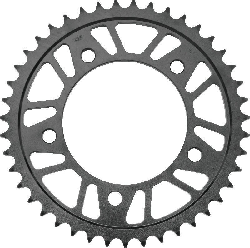 BikeMaster Honda Rear Steel Sprocket 530 41T - Black - Side View