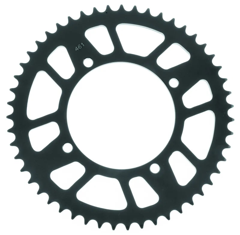BikeMaster Kawasaki Rear Steel Sprocket 420 54T - Black - Side View