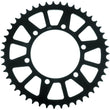 Load image into Gallery viewer, BikeMaster Kawasaki Rear Steel Sprocket 520 45T - Black - Main Product View