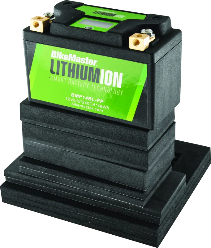 BikeMaster Lithium Ion 2.0 Battery - BMP14BL-FP - Main Product View