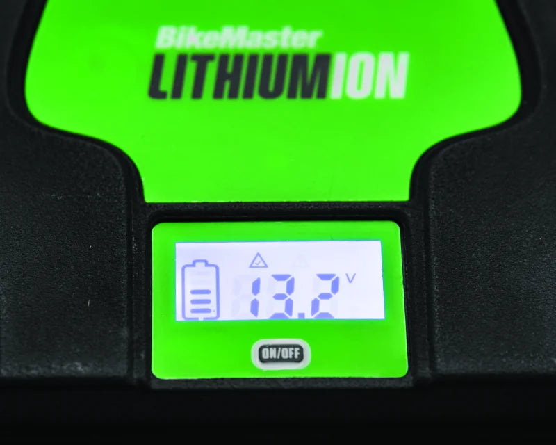 BikeMaster Lithium Ion 2.0 Battery - BMP21-FP - Side View