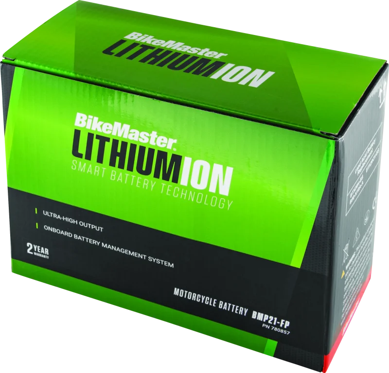 BikeMaster Lithium Ion 2.0 Battery - BMP21-FP - Detail View