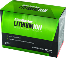 Load image into Gallery viewer, BikeMaster Lithium Ion 2.0 Battery - BMP21L-FP - Side View
