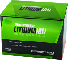 Load image into Gallery viewer, BikeMaster Lithium Ion 2.0 Battery - BMP9-FP - Detail View