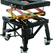 Load image into Gallery viewer, BikeMaster MX Scissor Lift w/ Wheels - Side View