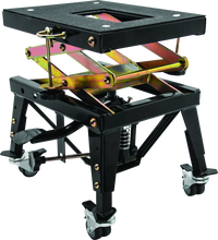 Load image into Gallery viewer, BikeMaster MX Scissor Lift w/ Wheels - Side View