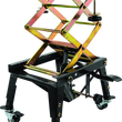 Load image into Gallery viewer, BikeMaster MX Scissor Lift w/ Wheels - Installation View