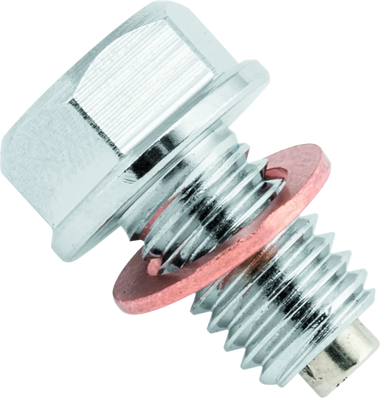 BikeMaster Magnetic Oil Drain Plug 10mm - Stainless