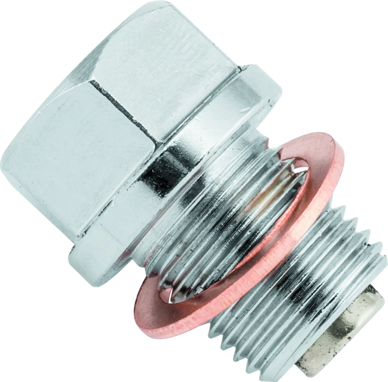 BikeMaster Magnetic Oil Drain Plug 14mm - Stainless