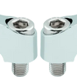 Load image into Gallery viewer, BikeMaster Mirror Extension 10mm Pair - Chrome