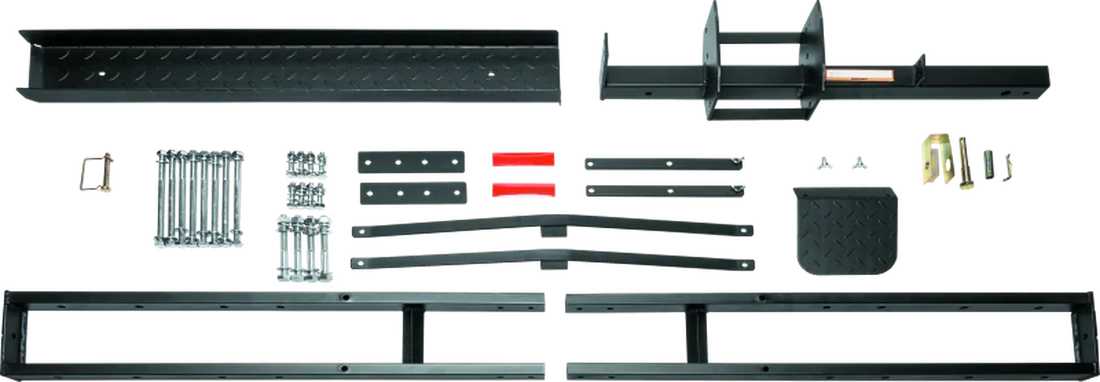 BikeMaster Motorcycle Carrier - Side View