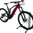 Load image into Gallery viewer, BikeMaster Mountain Bike Stand - Black - Installation View
