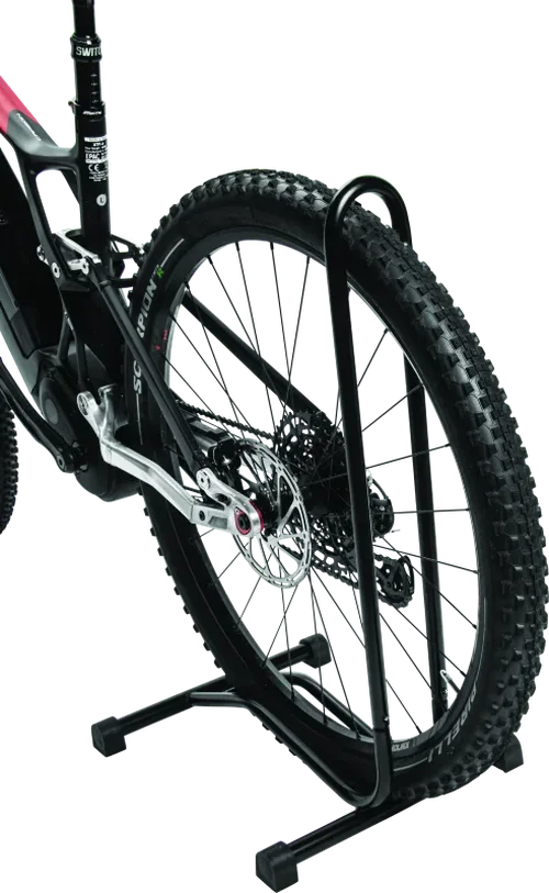BikeMaster Mountain Bike Stand - Black - Back View