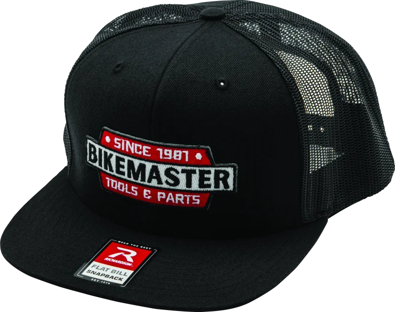 BikeMaster Patch Flat Bill Cap