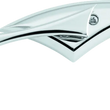 Load image into Gallery viewer, BikeMaster Sickle Mirrors w/10mm/Yam 10mm/HD Adapters - Pair - Aluminum/Chrome