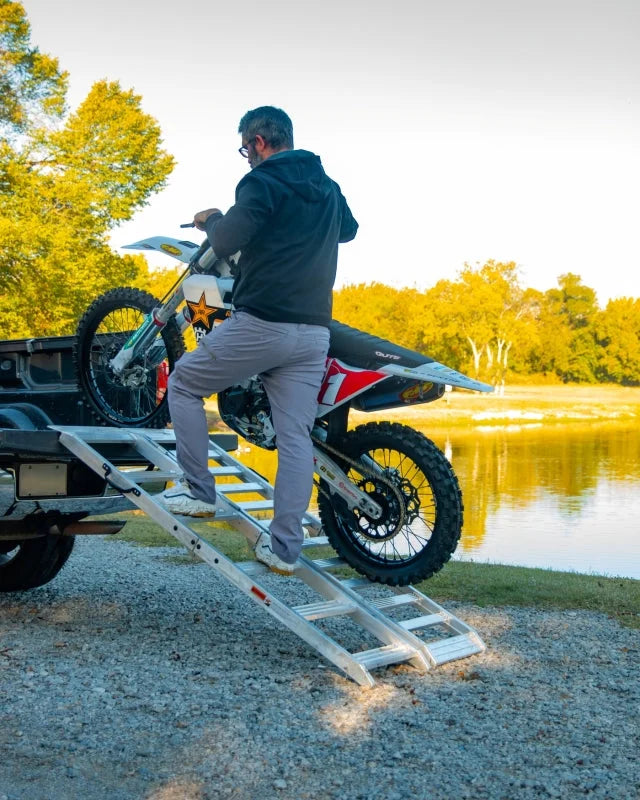 BikeMaster Stair Ramp - Side View