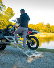 Load image into Gallery viewer, BikeMaster Stair Ramp - Side View