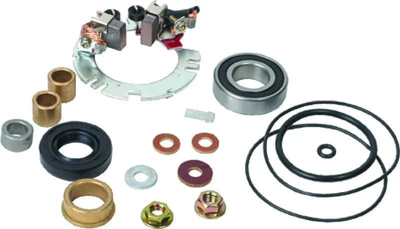 BikeMaster Starter Rebuild W/Brush fits 1984-1985 Yamaha XV700 Virago / 1981-1983 Yamaha XV750 Virago / 1982-1983 Yamaha X...