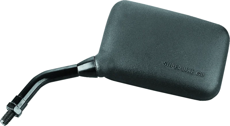 BikeMaster Superbike AX Mirror 10mm - Left - Black