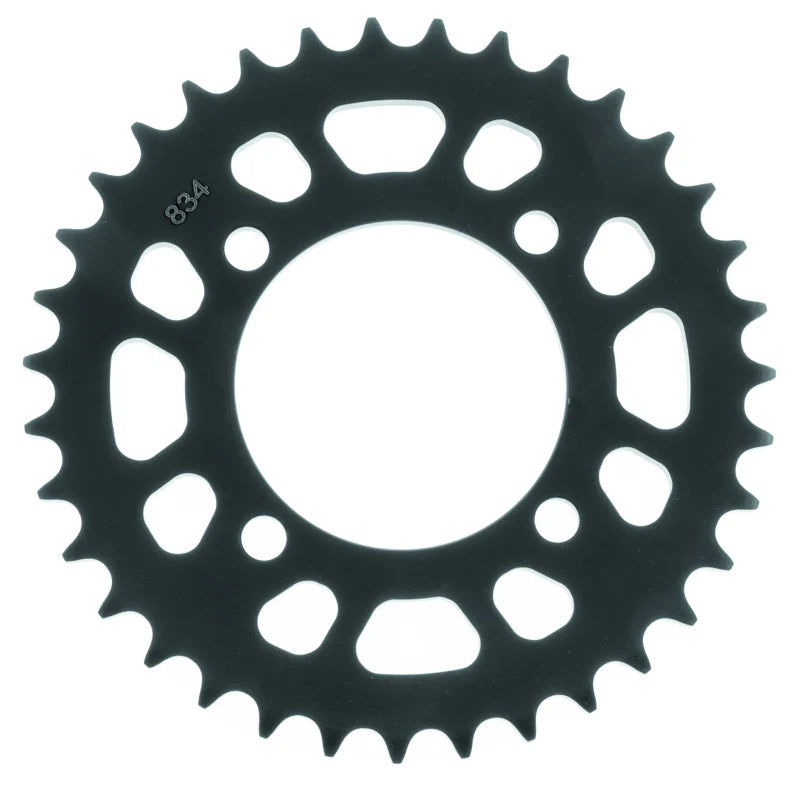 BikeMaster Suzuki Rear Steel Sprocket 428 44T - Black - Side View